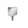 Sprchový panel - Hadicová prípojka Hansgrohe Fixfit Square, chróm (Sprchový panel - Hadicová prípojka Hansgrohe Fixfit Square, chróm)