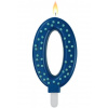 Legami Narodeninová sviečka na tortu Legami Maxi Cake Candle - Maxi Candle - Blue - 0