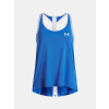 Girls' tank top Under Armour Tech Knockout Tank-BLU - Girls modrá | biela XS Under Armour 198632582428