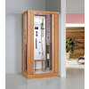 Parný sprchový box + infra sauna D14 bambus , 100x90x218