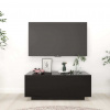 vidaXL TV skrinka čierna 100x35x40 cm drevotrieska 804437