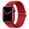 BStrap Elastic Nylon remienok na Apple Watch 42/44/45mm, red SAP013C33