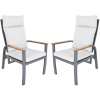 Rojaplast ANNECY DUO hliníkové kreslá (2 ks)