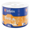 VERBATIM DVD-R disk, 4,7 GB, 16x, 50 DVD-R diskov, zmršťovacie balenie, VERBATIM Verbatim