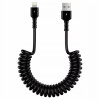 Kábel Alogy USB - Apple Lightning 1,5 m, čierny
