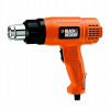 Teplovzdušná pištoľ - Black & Decker KX1650 1750 v 230 V 600 ° C (Teplovzdušná pištoľ - Black & Decker KX1650 1750 v 230 V 600 ° C)