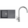 Set Sinks G13872 (dřez Amanda 860 Titanium 72 + baterie Vitalia Chrom - lesklý)