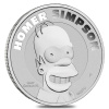 THE PERTH MINT HOMER SIMPSON strieborná zberateľská minca 1oz