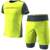 Komplet DYNAFIT Alpine 2 S/S Tee M + Ultra 2/1 Shorts M Ultra Yellow