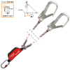 Lanyard CAMP Retexo Rope Double + 981 + 2 × 984 150 cm 150cm + 981 + 2x 984