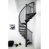 Minka STAIRS Kovové točité schodisko Rondo Color antracitové pr. 140 cm