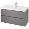 Cersanit SET B111 CREA skrinka + CREA 100 umývadlo, Šedá Matná S801-285 S801-285