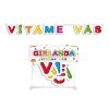 Papierová girlanda - VÍTAME VÁS - RAPPA