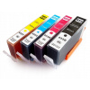 4x TUŠE PRE HP DeskJet 3525 4615 4625 5520 5525 6520 6525 CZ275 CZ284 655