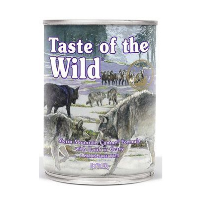 Konzerva pro psy Taste of the Wild, Sierra Mountain, 390 g