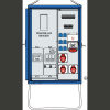 AS Schwabe A-V-E 2 44 kVA elektrický rozvádzač na stavbu 61832 400 V 80 A; 61832