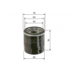 TATechnix Olejový filter Hyundai i20 II kupé (GB) - 1.0T, 1.4