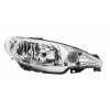 Reflektorová predná lampa Peugeot 206 98-05 pravá