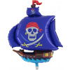 PIRÁTSKA LOĎ modrá (#PirateShip)