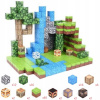 Magnetické kocky Minecraft 100 ks - 8 magnetov - Model 020