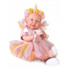 Lalka Antonio Juan Moja prvá znovuzrodená Daniela 81275 (VEĽKÁ ŠPANIELSKA BÁBIKA 52 cm AKO ŽIVÉ Bábätko REBORN ANTONIO JUAN 81275)