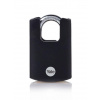 Zámok Yale Y121B/40/125/1, High Security, visiaci, čierny, 46 mm, 3 kľúče