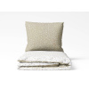 Dreamy Linens Obliečky bavlnené olivové Kvietky a Motýliky