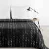 Prehoz na posteľ BLINK 1 v čiernej farbe Rozmer prehozu (šírka x dĺžka): 170x210cm
