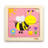 Skladačka Viga Handy Flat Puzzle Včielka