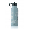 Liewood fľaša na vodu detská Falk Water Bottle 350 ml LW19617.9BY2 modrá ONE SIZE
