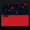 Konix Dungeons & Dragons Black & Red Mousepad KX-DND-MP-ROLL-PC