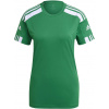Dámsky futbalový dres adidas, SQUADRA 21 JERSEY W zelená,biela S