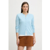 Vlnený kardigán United Colors of Benetton 1002D5485 modrá S