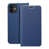 Púzdro knížka Luna Carbon pre Samsung Galaxy A52 5G/A52 LTE (4G)/A52s 5G Blue
