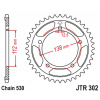 JT ROZETA 408 40 HONDA CB 1100 SA-E/F '14-'15, CB 1100 EX-E/F/G/H/J '15-'17 (40840JT) (Reťaz 530)