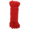 Červené bondage lano (10 m) , Hidden Desire