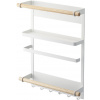 YAMAZAKI Kuchynský organizér magnetický Tosca 2559, š.32 cm, biely
