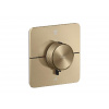 Axor ShowerSelect ID - Termostatická batéria pod omietku, na 2 spotrebiče, kefovaný bronz 36754140