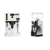 Rancilio Silvia PRO X, bílá + Eureka Mignon Specialita, NX black