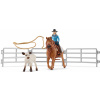 Schleich® FARM WORLD 42577 Kovbojská zábava s lesom
