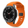Tech-Protect Silicone Line na Samsung Galaxy Watch 4 / 5 / 5 Pro / 6 / 7 / FE, oranžový TEC313594