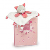 Doudou Plyšová mini hračka maznáčik 20 cm mačka