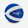 ALLSIX Volejbalová lopta Soft V100 260-280 g od 15 rokov bielo-modrá