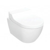 Geberit AquaClean Elektronický bidet Tuma Comfort s keramikou, závesný, TurboFlush, SoftClosing, KeraTect, sklo/biela 146.290.SI.1