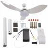 Kupelňový ventilátor - Stropný ventilátor s osvetlením a diaľkovým ovládaním (Kupelňový ventilátor - Stropný ventilátor s osvetlením a diaľkovým ovládaním)