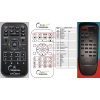 General THOMSON DPL80HT - dálkový ovladač duplikát