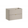 Comad Viva Cashmere skrinka 80x39x57 cm závesná kúpeľňová skrinka pod umývadlo béžová VIVA CASHMERE 82-80-2S