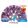 Luxusný Letný Durex Pleasure Me balíček - kondómy, 50 ks