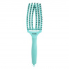Olivia Garden Fingerbrush kefa na vlasy masážna 6-radová MINT - veľkosť M