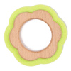 Bo Jungle hryzátko B-Teether Animal wood pink Green flower